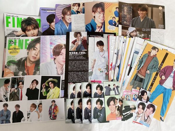 WEST. 小瀧望 雑誌2冊+公式写真8枚+切り抜き101枚 +厚紙