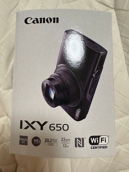 Canon キャノン IXY650 コンパクトデジタルカメラ コンデジ デジカメ イクシー 新品 未使用 未開封 Black 黒