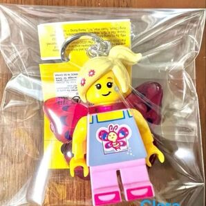 LEGO レゴ バタフライガール LEDライト キーホルダー 新品×2点