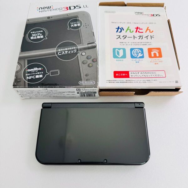 極美品!Newニンテンドー3DS LL メタリックブラック