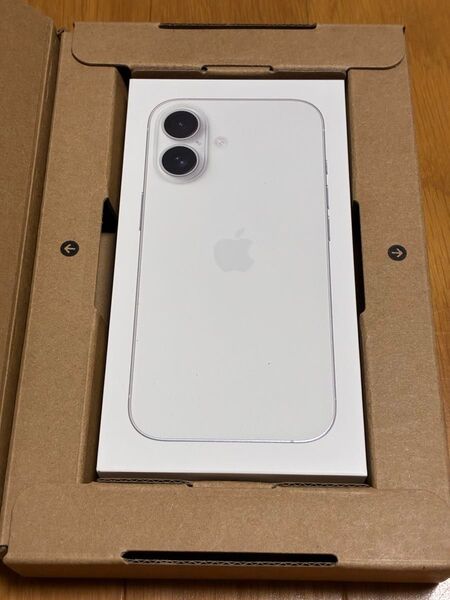 Apple iPhone16 ホワイト 128GB SIMフリー 新品未開封品 アップルから購入7月