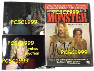  car - Lee z*se long Charlize Theron with autograph Monstar DVD + that day autograph ... hour. life photograph 2 sheets movie MONSTER car - Lee zse long 