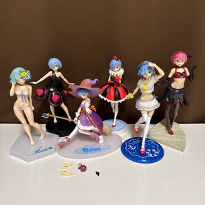 REゼロ フィギュアセット レム、ラムまとめ売り
