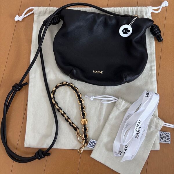 鑑定済み LOEWE ロエベ フラメンコパース ミニ ショルダー