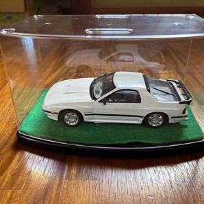 プラモデル 完成品 1/24 フジミ マツダ サバンナ RX-7 FC ダイソーケース付き
