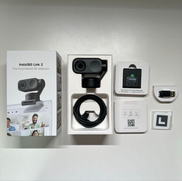 Insta360 Link 2 4K ウェブカメラ 本体