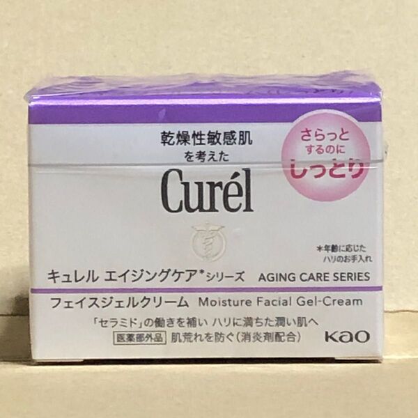 花王【キュレル curel】エイジングケアシリーズ ジェルクリーム(しっとり)40g 敏感肌・低刺激 セラミド