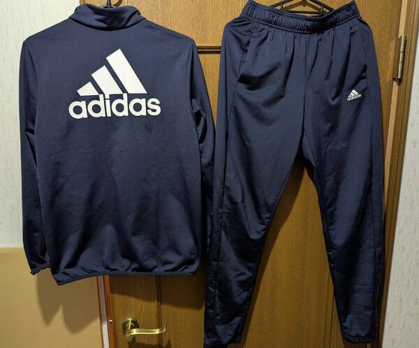 アディダス ジャージ上下 160cm バックプリントロゴジャージ上下 adidas サッカー少年 野球少年 スポーツ少年