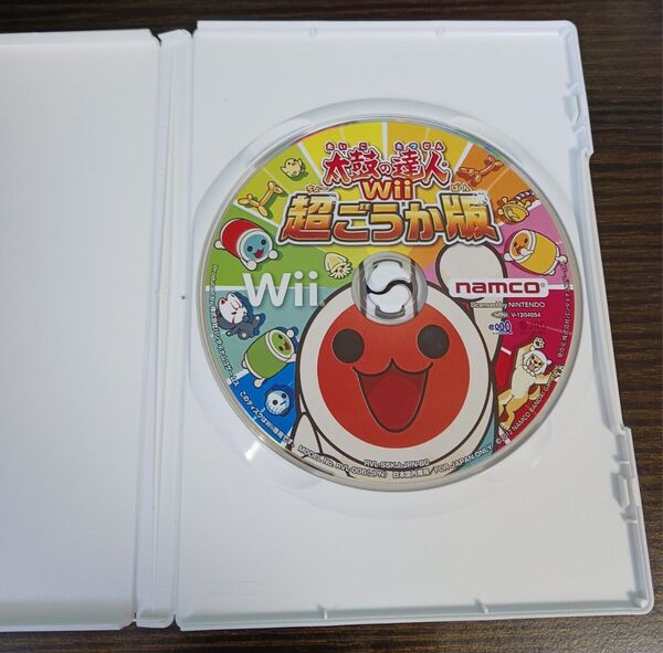 【動作確認済】太鼓の達人 Wii 超ごうか版 パッケージ 説明書 欠品