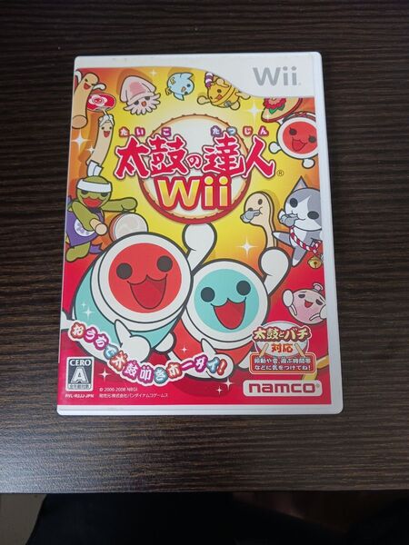【動作確認済】太鼓の達人Wii Wiiソフト
