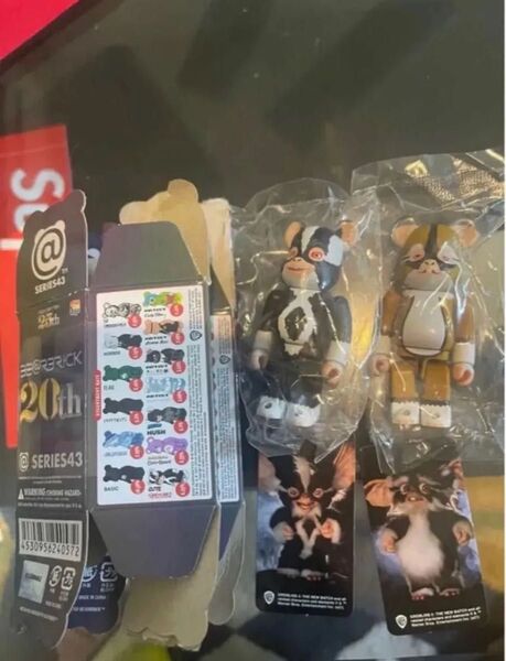 BE@RBRICK ベアブリック シリーズ43 CUTE GREM LINS 2二個セット メディコムトイ medicom toy