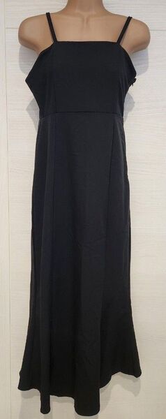 GRL キャミソールワンピース ブラック マーメイド ロングワンピース Mサイズ