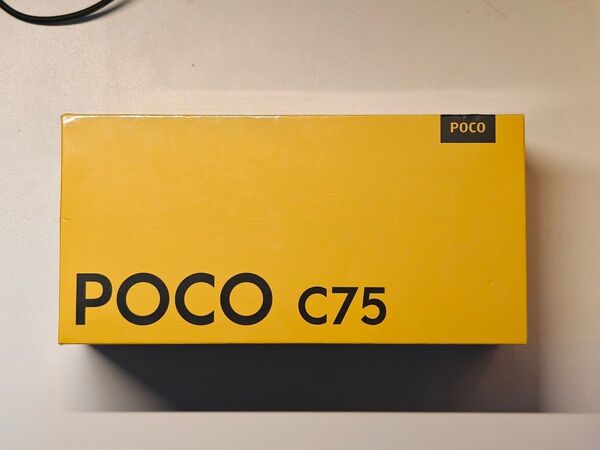 POCO C75 256GB Simフリー 本体 新品未使用