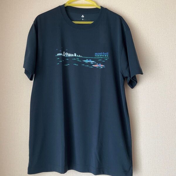モンベル 【店舗限定】 ご当地デザインTシャツ 男女兼用 海から見た横浜の景色