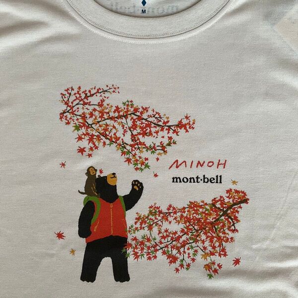 モンベル 【店舗限定】 ご当地デザインTシャツ 男女兼用 箕面