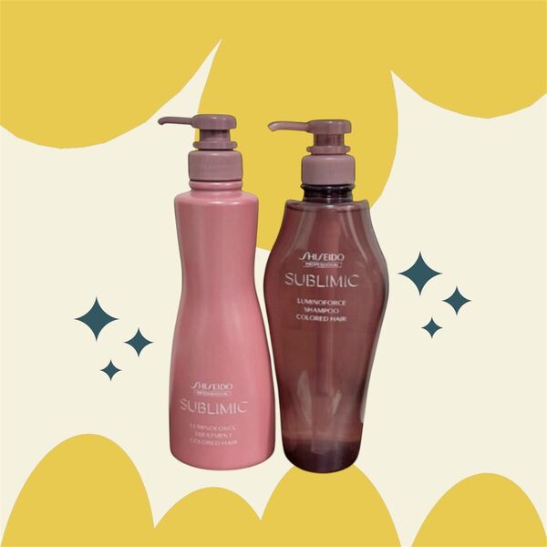資生堂サブリミック ルミノフォースシャンプー 500mLトリートメント 500g