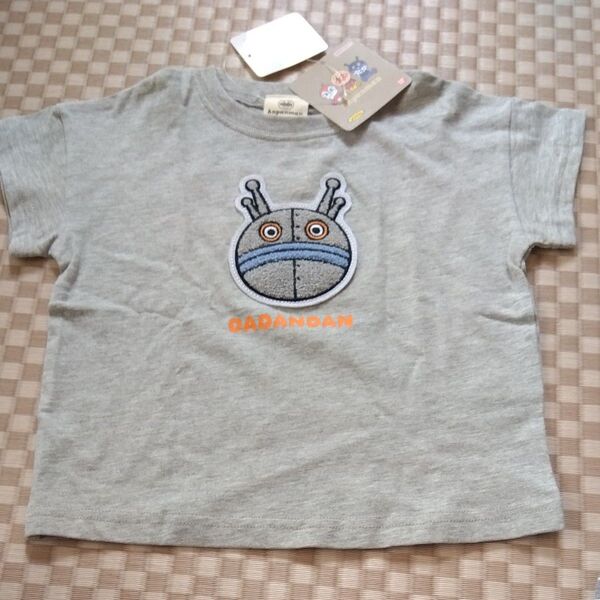 新品 未着 Tシャツ 半袖Tシャツ 半袖 プリント 子供服 アンパンマン だだんだん ダダンダン バイキンマン 刺繍 ワッペン