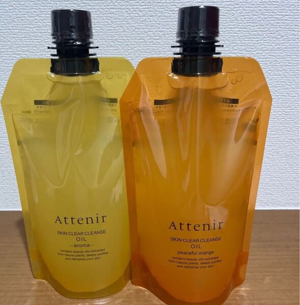 アテニア スキンクリア クレンズ オイル アロマタイプ エコパック 350ml aroma1本peaceful orange1本