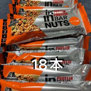 inバープロテイン ナッツ メープル 18本 プロテインバー