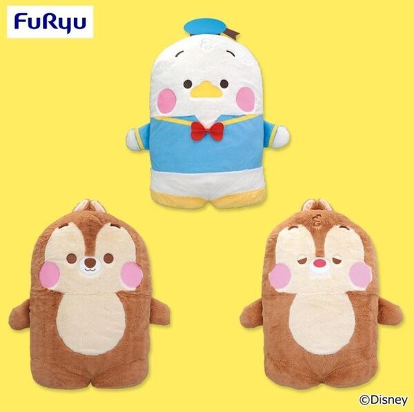 ミッキー&フレンズ ならべてどーみぃふれんず おおきい!ぬいぐるみ