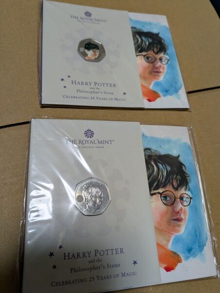 ハリー・ポッター白銅貨2セット