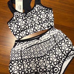セパレート水着 フィットネス水着 ブラトップ&インナー付きショートパンツ