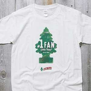 リトル・ツリー #1 FAN & Little Trees Tシャツ ホワイト Lサイズ