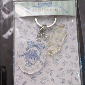 mofusand ダブルアクリルキーホルダー うさにゃん