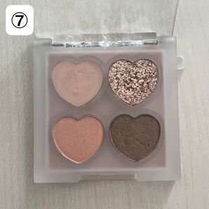 7. MilleFee ぷくぷく涙袋パレット 01シュガーベージュ