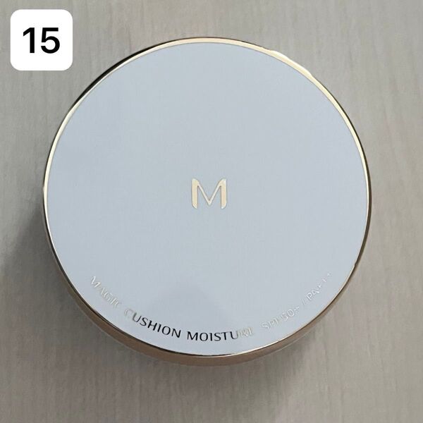 15. ミシャ M クッションファンデーション モイスチャーNo.21ライトベージュ