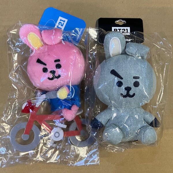 【BTS・BT21】COOKY マルシェ&デニムマスコット(2点セット)
