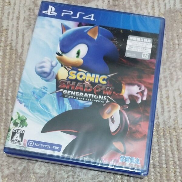 【新品・未開封品】 ソニック×シャドウ ジェネレーションズ PS4