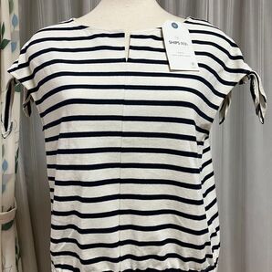 新品 SHIPS any ノースリーブTシャツ ONE SIZE ボーダー F