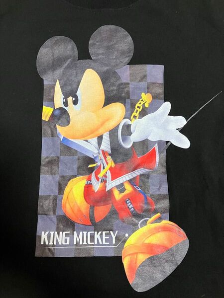 レア ディズニーキングダムハーツ キングミッキー Tシャツ PONEYCOMB