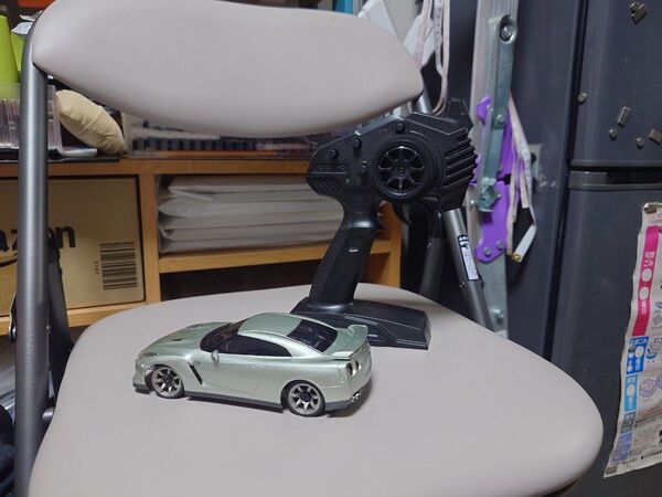 京商 ミニッツ RWD レディセット 日産 GT-R(R35) アルティメイトメタルシルバー 32331S