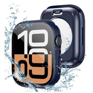 Apple Watch ケース 45mm 全面保護 ディープブルー