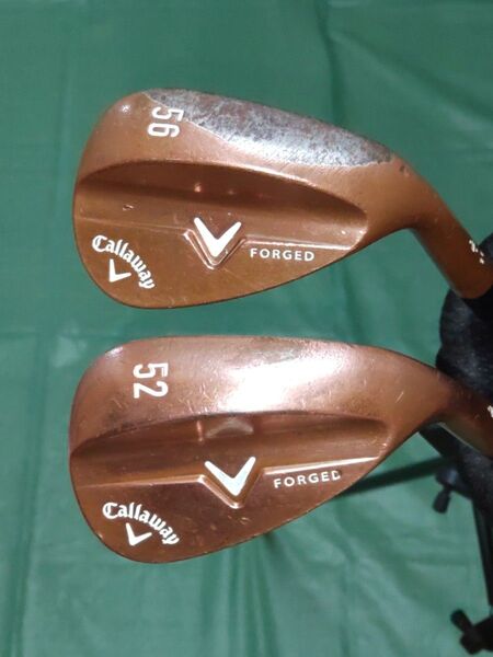 キャロウェイ ウェッジ V-FORGED 52° 56° 2本セット DG LITE S300