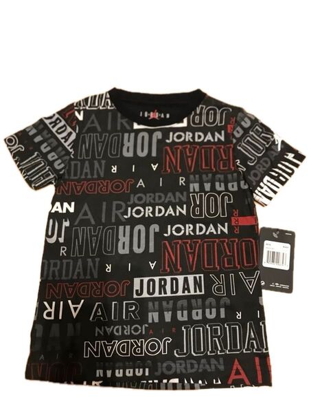 新品未使用 ジョーダン ロゴプリント キッズ Tシャツ 104~110cm