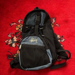 old stussy リュック バックパック 90s 紺タグ