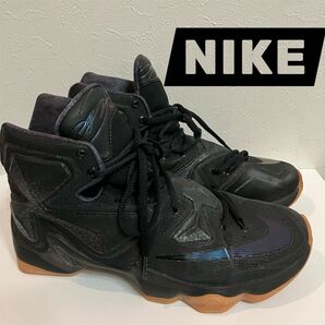 人気モデル!希少Nike LeBron13 Black Lion26.0cm