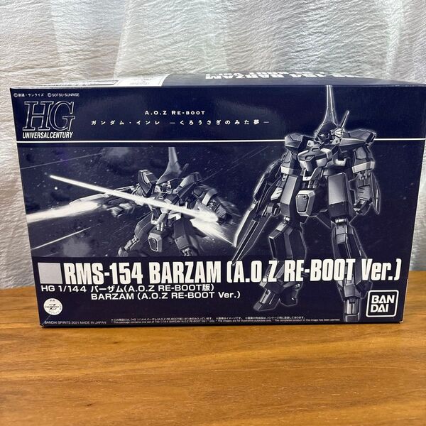 HGUC バーザム A.O.Z RE-BOOT版 ガンダムTR-6 未組立 ガンプラ ガンダム Zガンダム HG