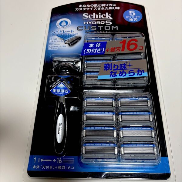 シック SCHICK ハイドロ5 クラブパック (ホルダー (刃付き) 替刃 16コ付) メンズ Lディスポ 1本付 セット