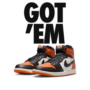 Nike Air Jordan 1 Retro High OG "Shattered Backboard" 28.5cm 10.5