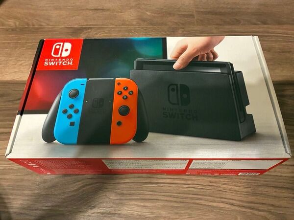 Nintendo Switch 本体 ネオンブルー/ネオンレッド + 純正ケース + ジョイコン2個