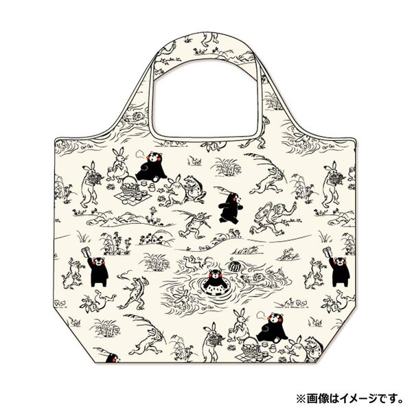 「新品未開封品」鳥獣戯画 くまモン エコバッグ NEWDAYS 熊本県