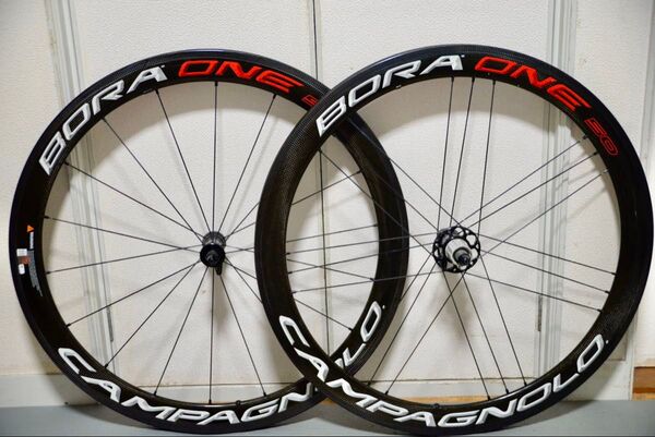 Campagnolo カンパニョーロ BORA ONE 前後セット チューブラー シマノフリー カーボンホイールセット