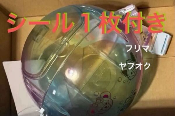 シール ダッフィー ポップコーンバケット ダッフィー&フレンズ 20周年 カラフルハピネス ステッカー 非売品