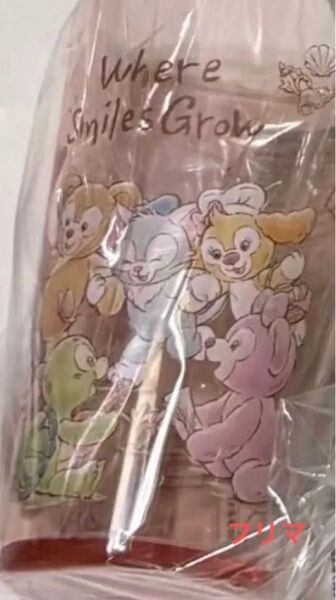 ディズニーシー ダッフィー &フレンズ ウェア スマイルズ グロウ スーベニア タンブラー コップ シェリーメイ ジェラトーニ