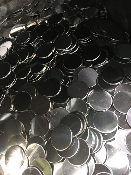 直径30mm 厚さ1mm ステンレス板 50枚