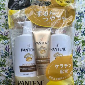 PANTENE エクストラダメージリペア シャンプー&コンディショナー&トリートメントセット